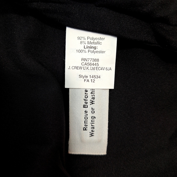 Broadway & Broome Gold Metallic Micro Mini Skirt Sz 2 - Picture 7 of 11